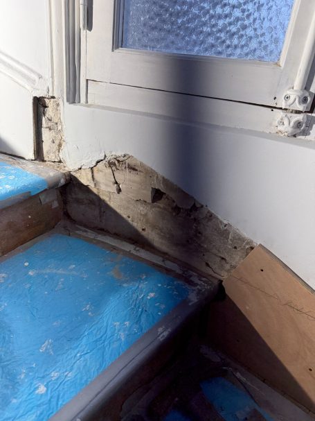 Remplacement des plinthes