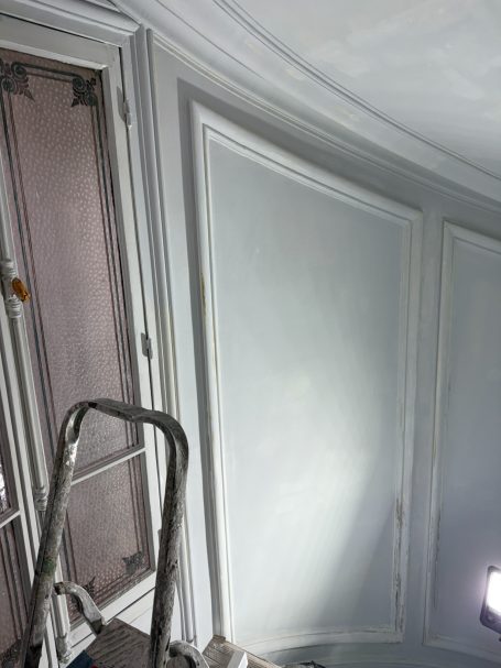 rénovation des molures en bois